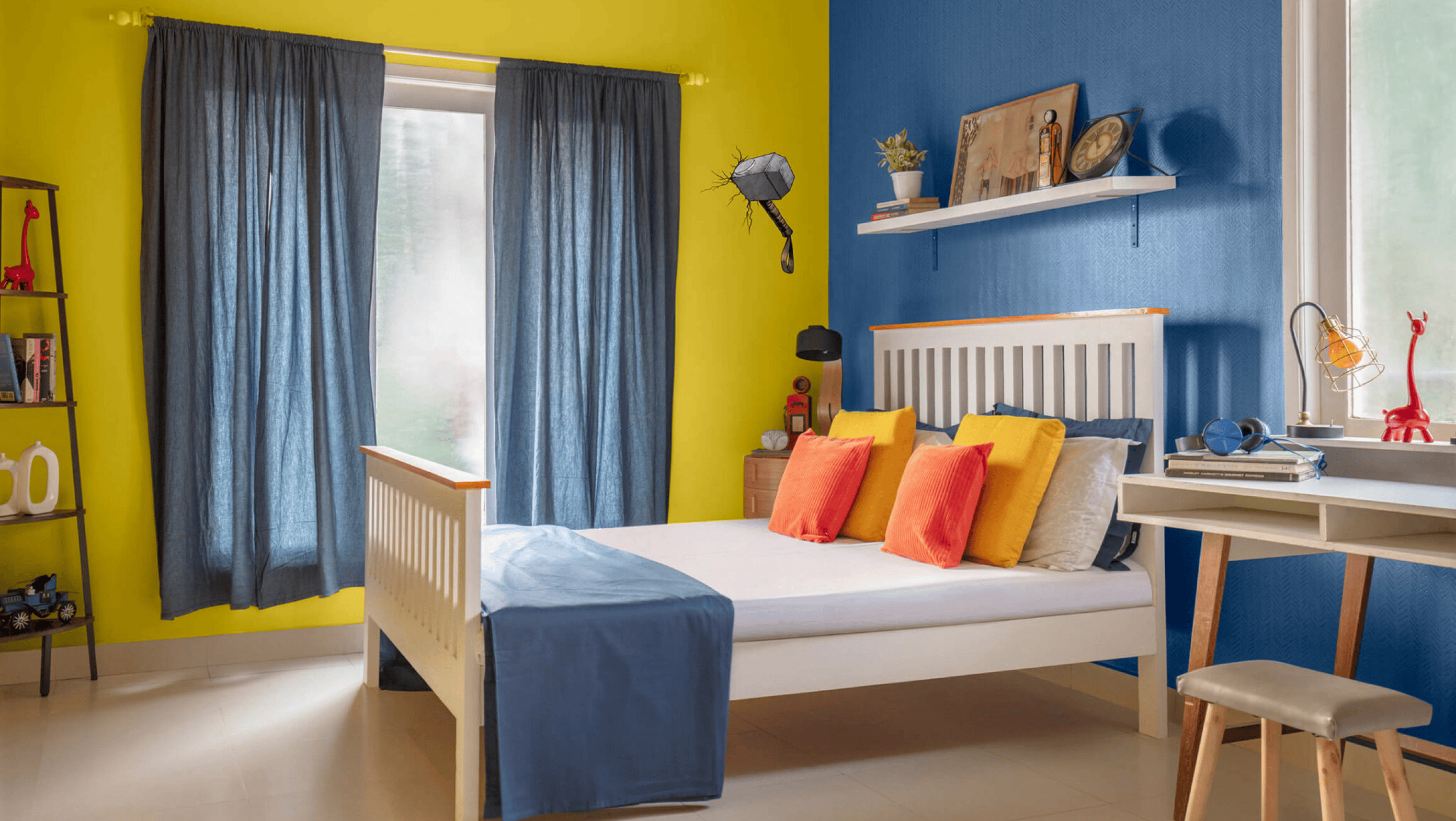 Asian Paints bedroom interior